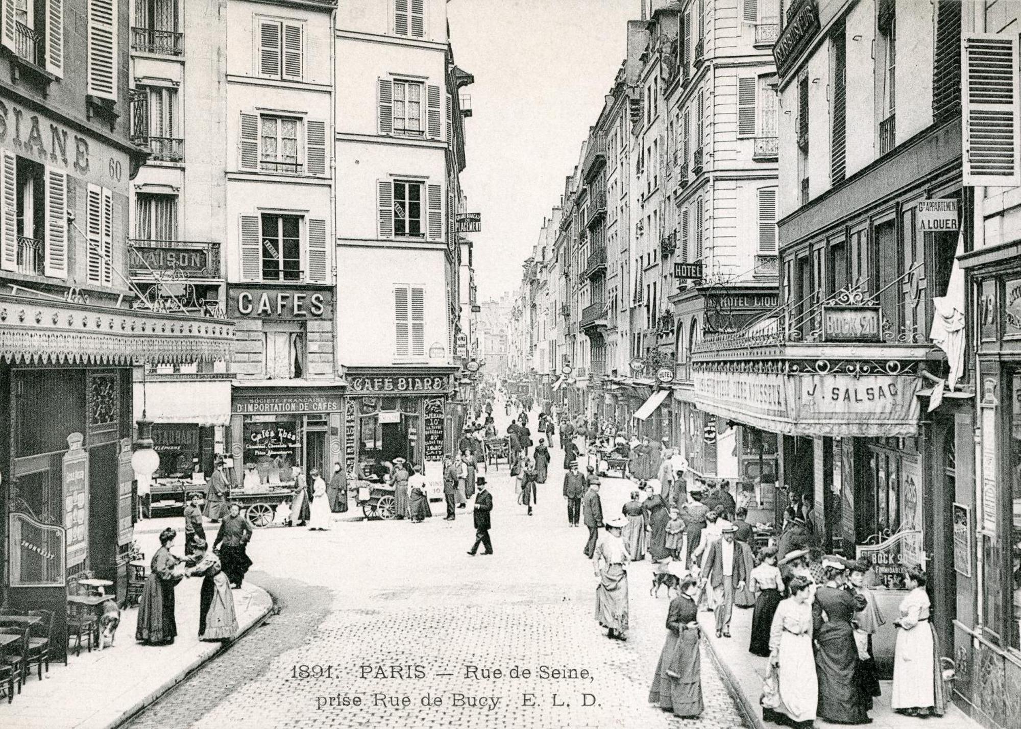 Hotel La Louisiane Paris Exteriör bild